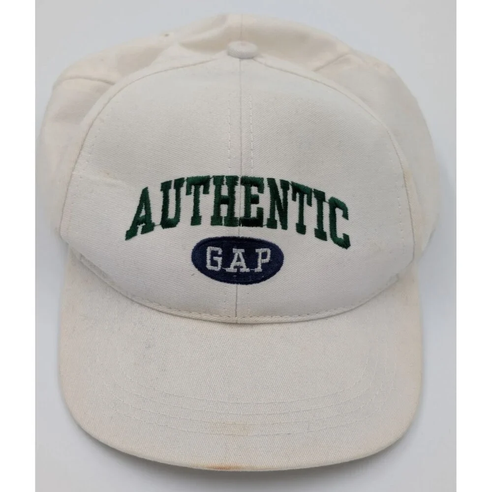 Authentic GAP Women’s White Hat Cap  Snapback Size Medium